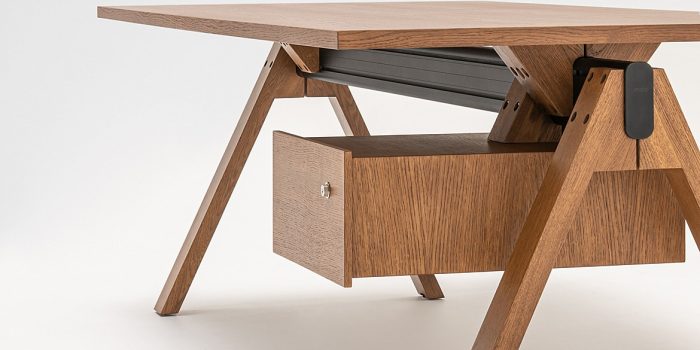 Wood executive desk