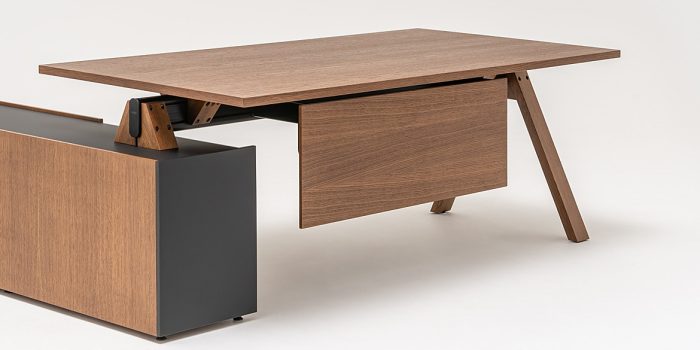 Wood executive desk