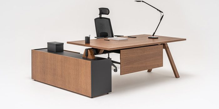Wood executive desk