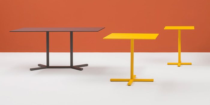 Yellow Cafe Table
