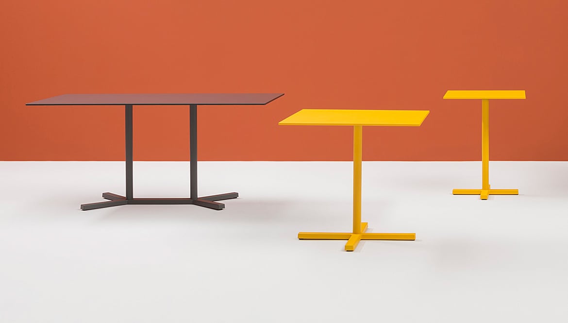 Yellow Cafe Table
