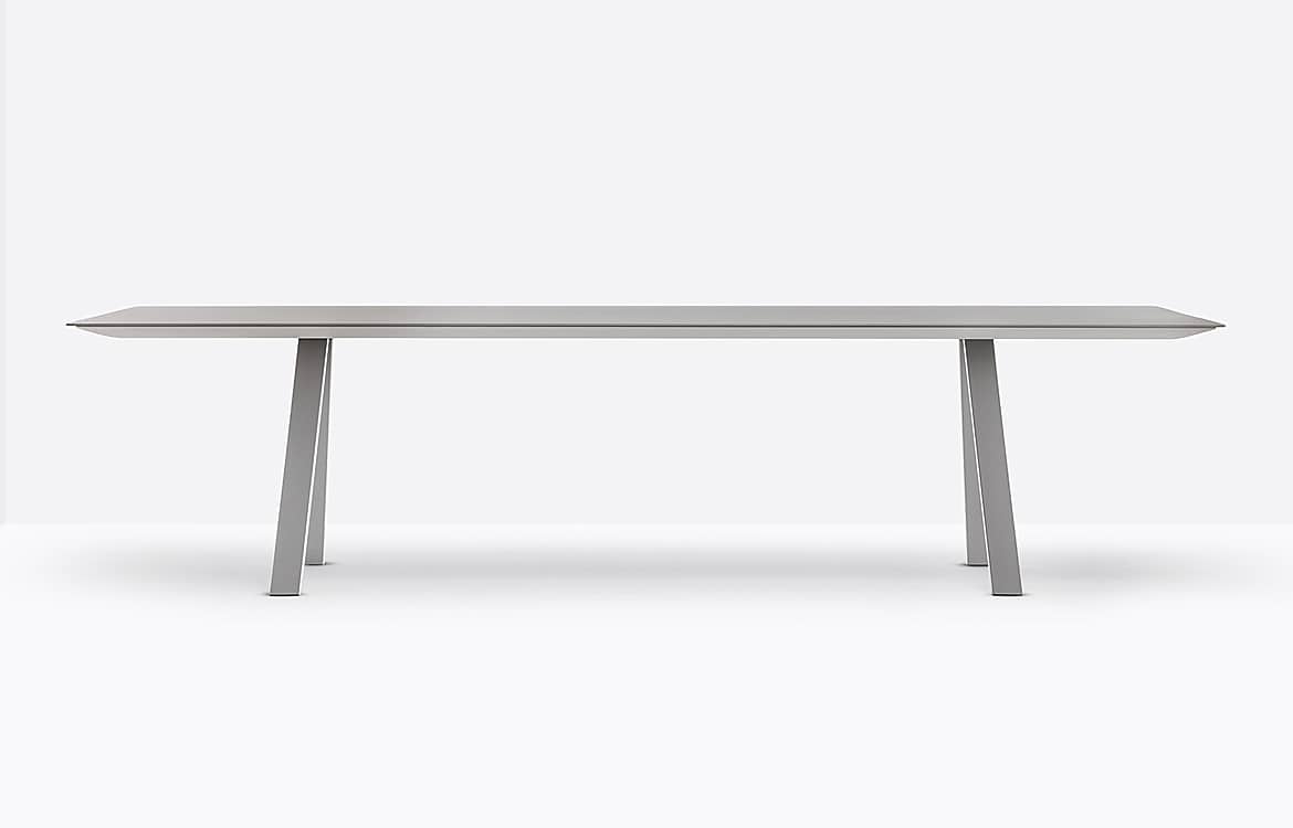 Grey conference table