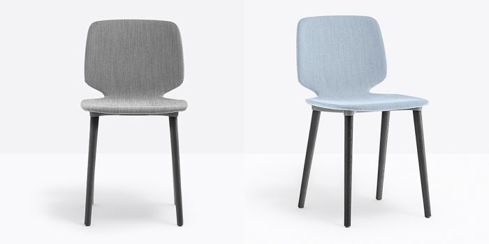 Grey meeting chair Babila