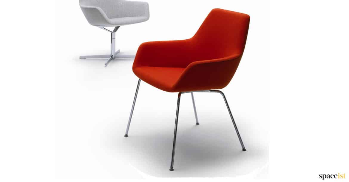 Red reception chair