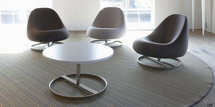 Grey flow library chairs