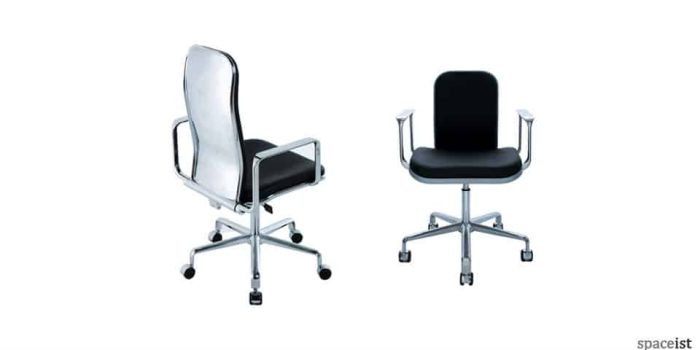 spaceist supporto leather meeting chairs