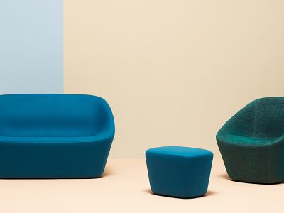 Spaceist-Log-blue-reception-sofa-2 Log compact reception sofa in blue
