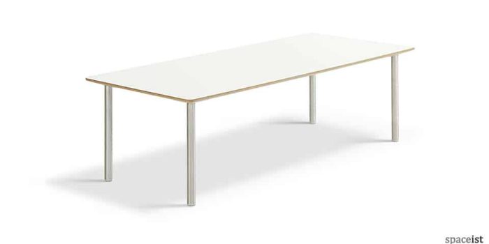 Simple white 18 coffee table
