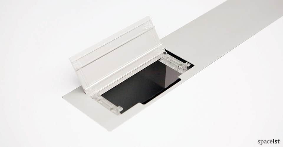 45 white meeting room table