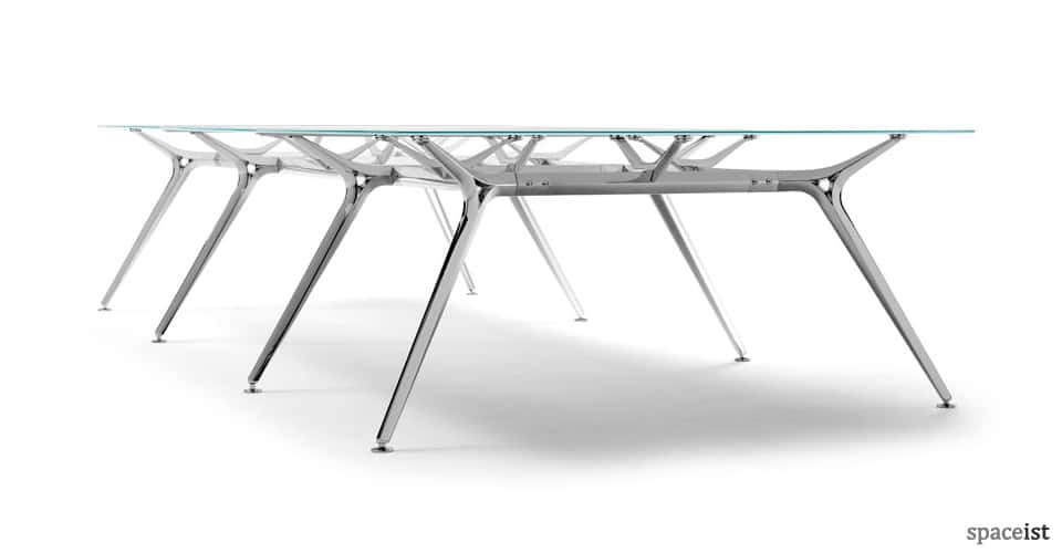Architec glass meeting and boardroom table