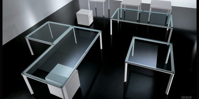 be glass desk