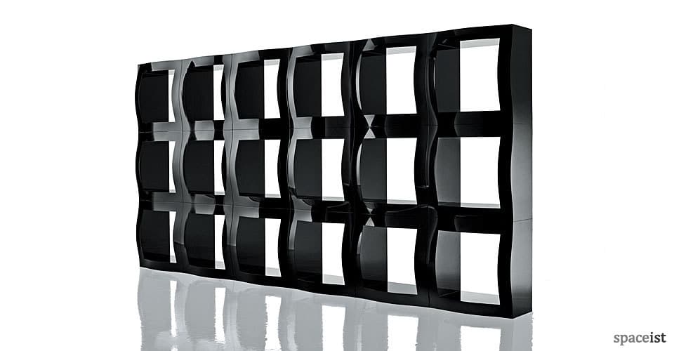 boggie black modular office storage