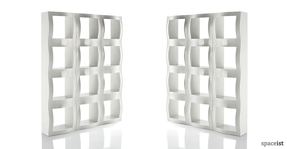boggie white modular office storage