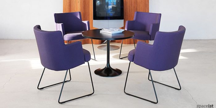 cape purple reception chairs