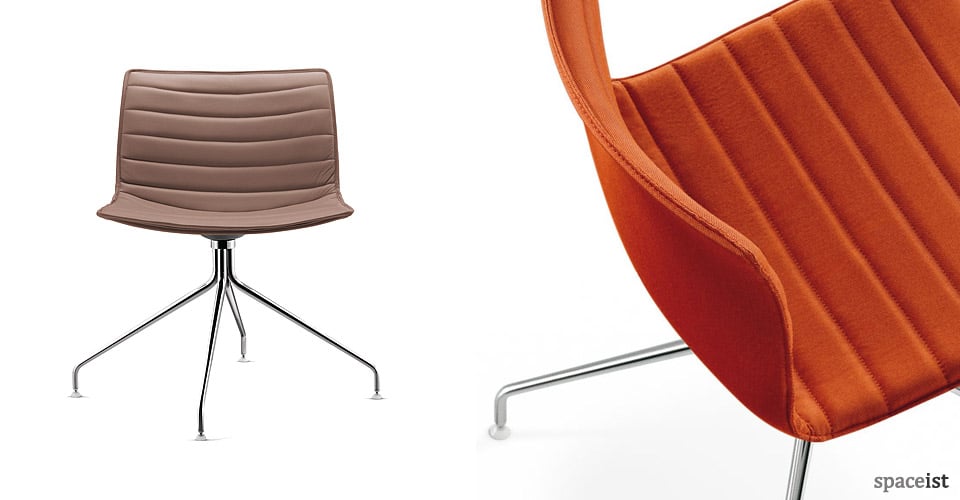 catifa orange meeting room chairs