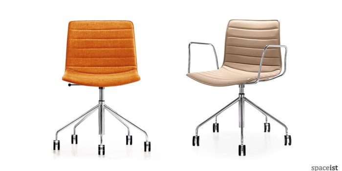 catifa orange star base chairs