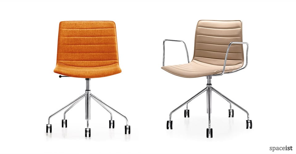 catifa orange star base chairs