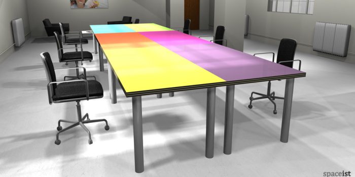 spaceist colour office desk