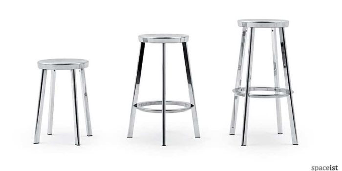 deja vu aluminium bar stools