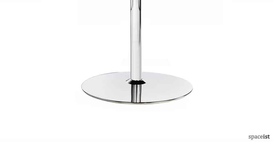 disc oval white meeting room table