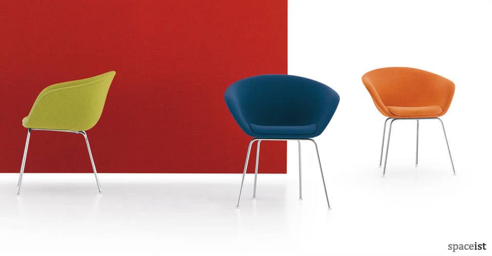 duna colourful meeting chairs