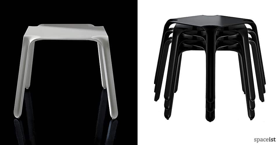 easy white outdoor tables