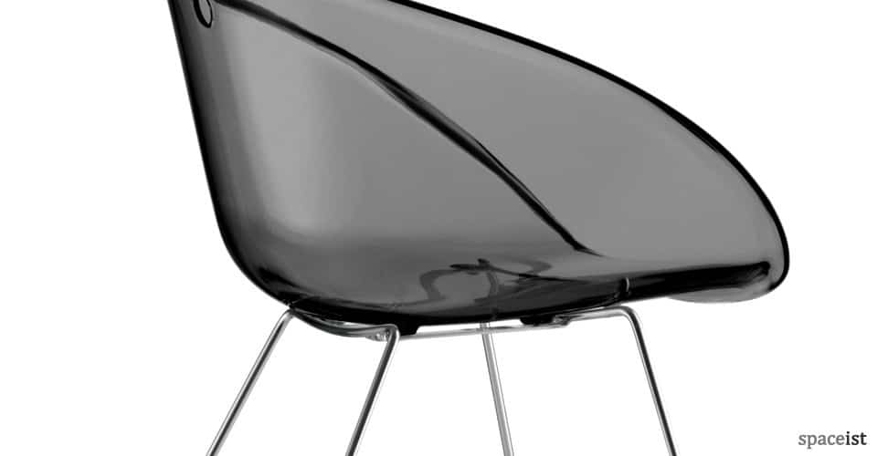 gliss white designer cafe chairs