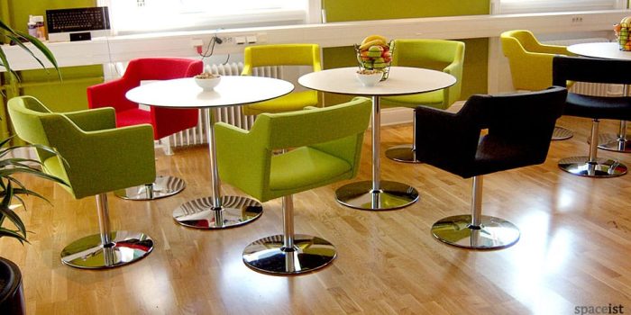 kennedy red lime chairs