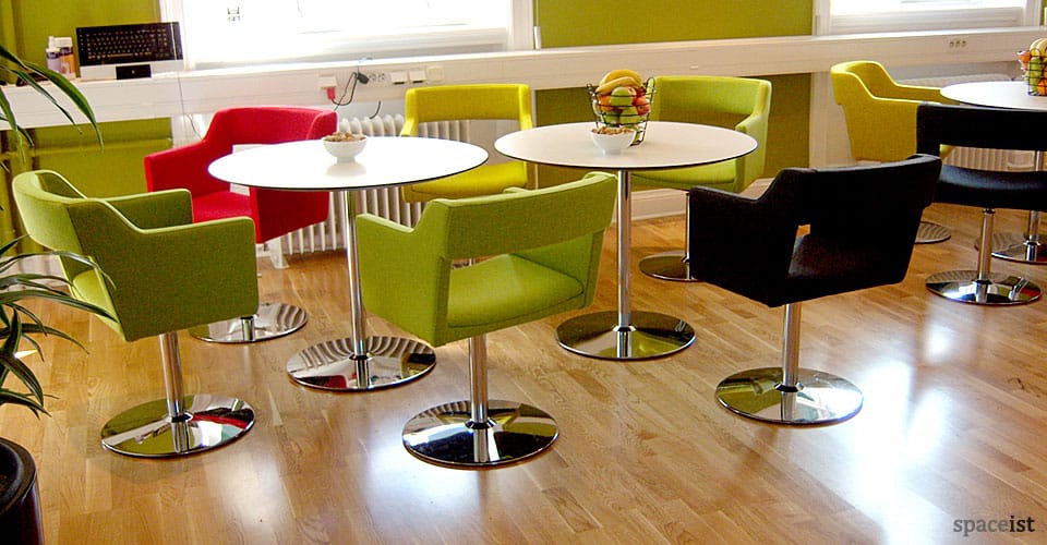 kennedy red lime chairs