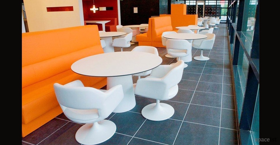 largo white tub chairs