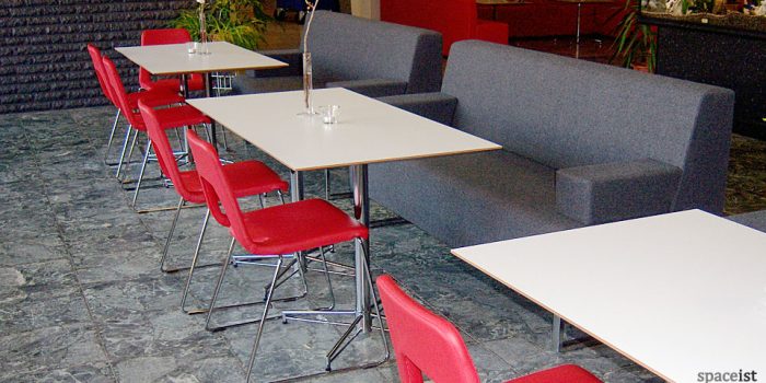 long x cafe table