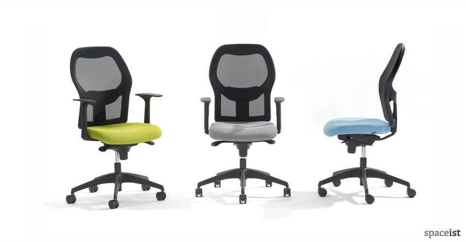 Mesh Task Chair With A Swivel Seat Spaceist London