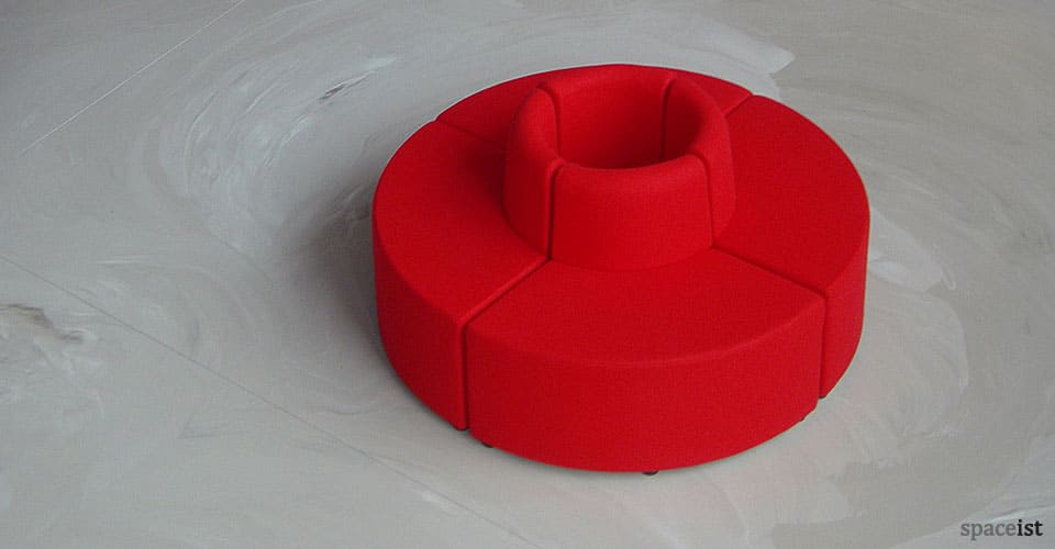 modular cube round reception chairs