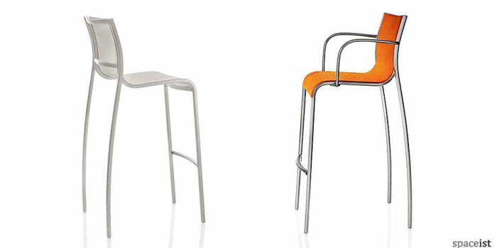 paso doble aluminium bar stool