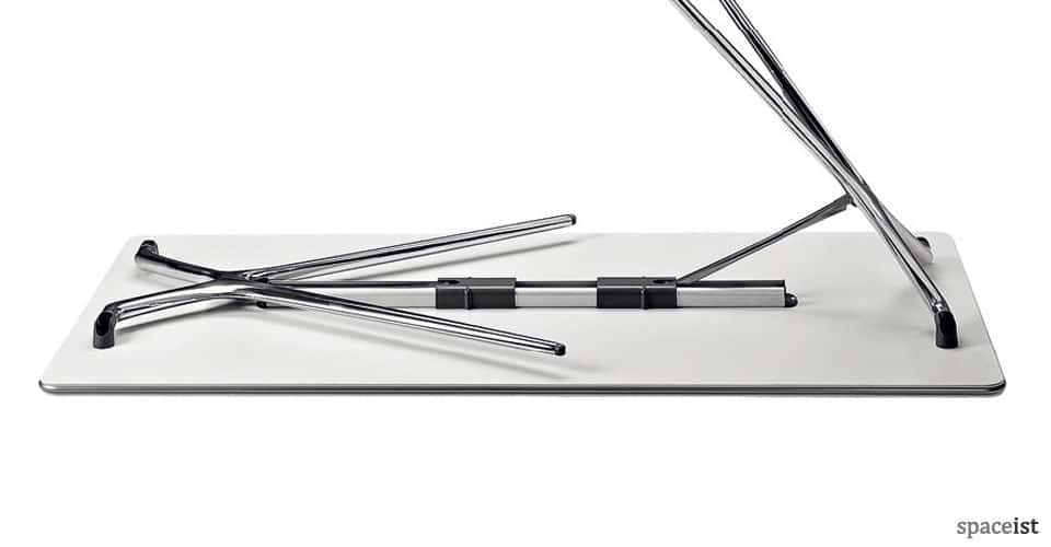 Plex folding meeting table