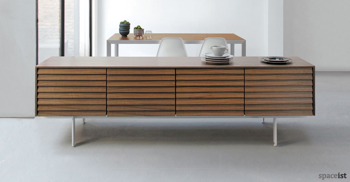 sussex walnut meeting room cabinet