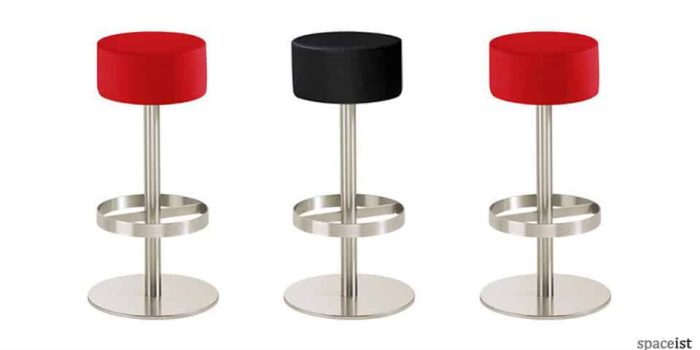 tx round leather bar stools