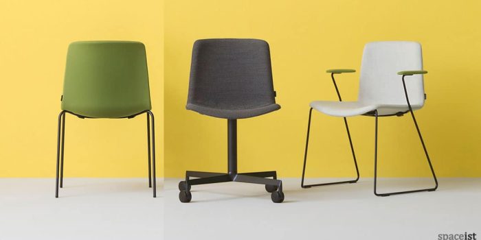 Weet green meeting chair