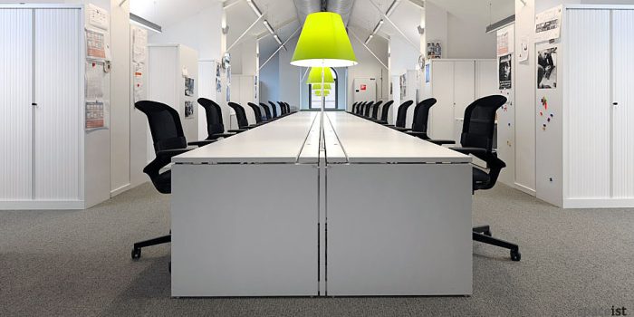 xl long white office desks